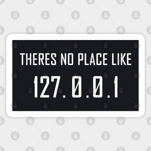 Theres No Place Like 127.0.0.1 Magnet by MasliankaStepan